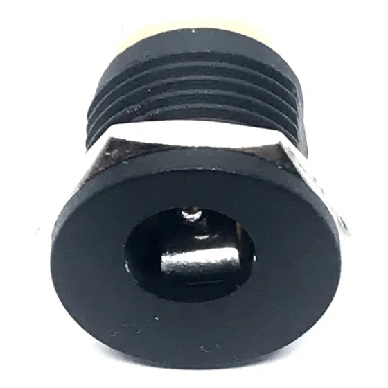 10x Jack J4 P/ Painel C/rosca Dc022 2,1mm