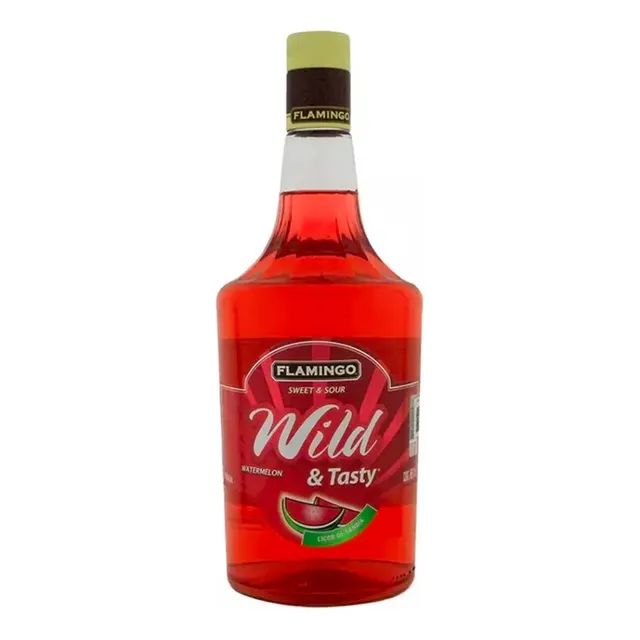 Pack De 2 Licor Flamingo Wild & Tasty Sandia 1 L