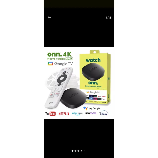 Onn Watch Original Google Tv Android Full Hd Streaming