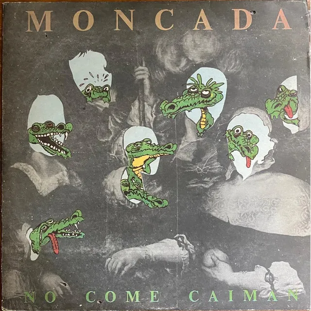 Disco Lp - Grupo Moncada / Moncada No Come Caimán