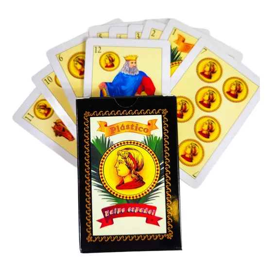 Cartas Español Pvc Alta Calidad Plastificado Juego De Naipes