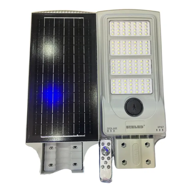 Lampara Solar Alumbrado Publico 300w Pastoral Fachada Cancha