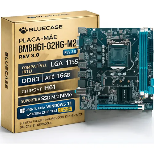 Placa Mãe Asus B75m-plus Lga 1155 Ddr3 B75 Usb 3.0 Hdmi | MercadoLivre