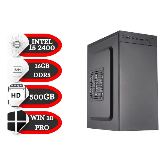 Computador Processador Intel® Core I5-2400 16gb Ram Hd 500gb