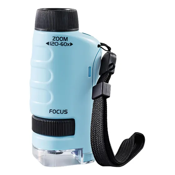 Microscopio De Mano Microscopio Portátil Mini Labsters 60-12