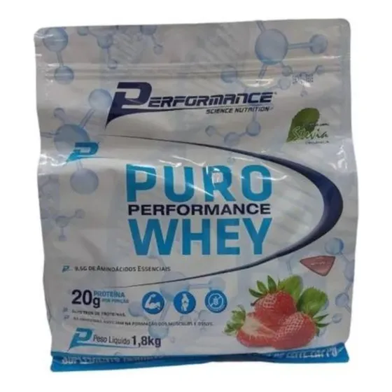 Puro Performance Whey 1,8kg Concentrado Refil - Performance