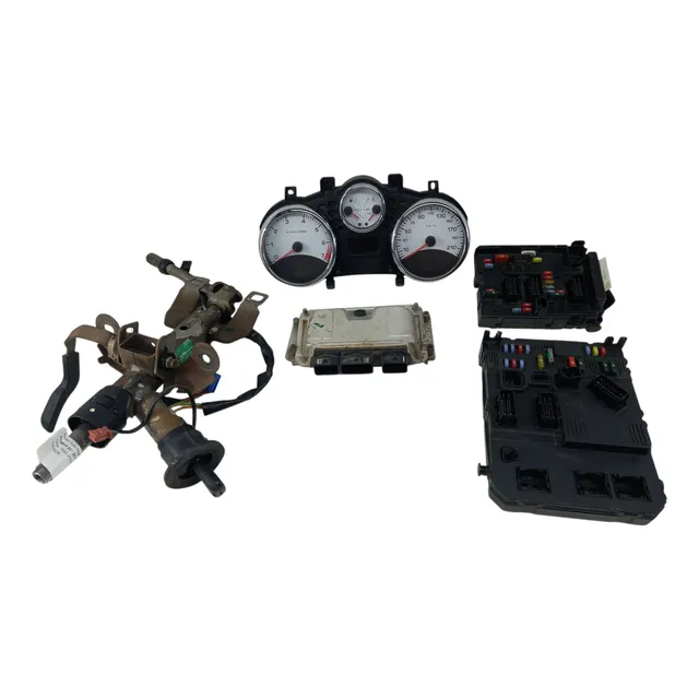 Kit Módulo Injeção Code Peugeot 207 1.4 Flex Cód 0261s05881