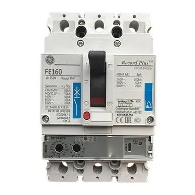 Breaker Trifasico 3 X 160 Amps General Electric Feh36aa160jj