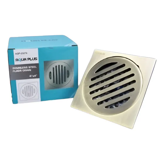 Rejilla De Centro Piso Aceroinoxidable 4''x4''c5,7m Aquaplus