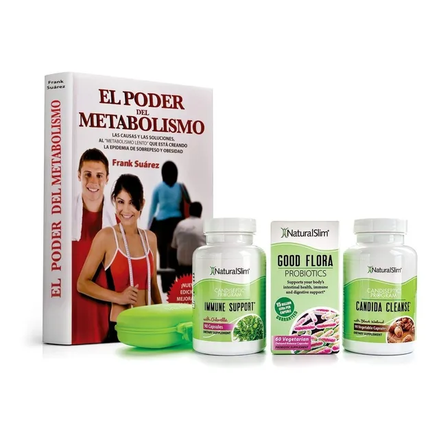 Kit Candiseptic Tratamiento Candidiasis Candida Frank Suarez