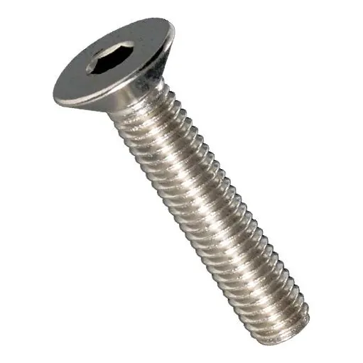 Perno Parker Inox Cabeza Plana 4x50mm Pack 10und
