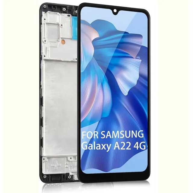Pantalla Oled Con Marco Para Samsung A22 4g
