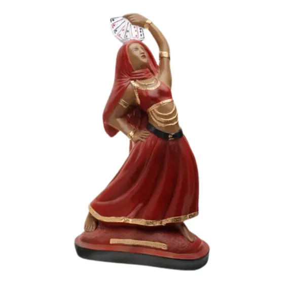 Imagem Pomba Gira 20 Cm Gesso Resinado - Diversas Entidades