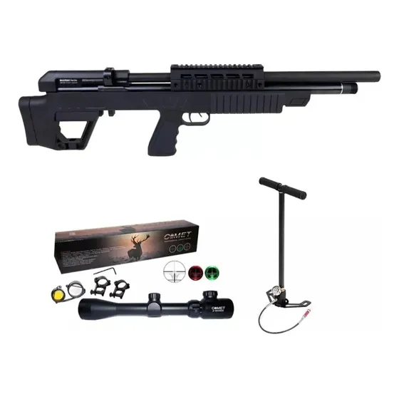 Rifle Pcp Beeman Commander Bullpup 5.5 Sintet Pack Sportac Negro 558.8 Mm