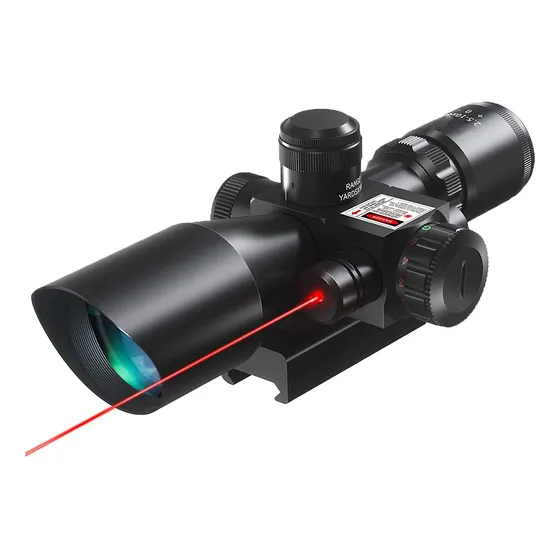 Luneta Riflescope 2.5-10x40 Com Laser