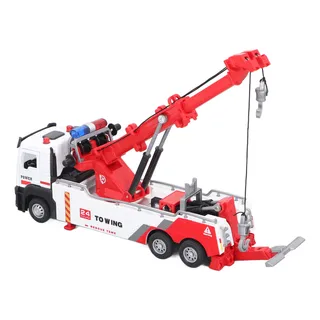 Camión Grúa De Juguete 1:32 De Construction Trucks Para Niño Camión Grúa De Juguete 1:32 De Construction Trucks Para Niño