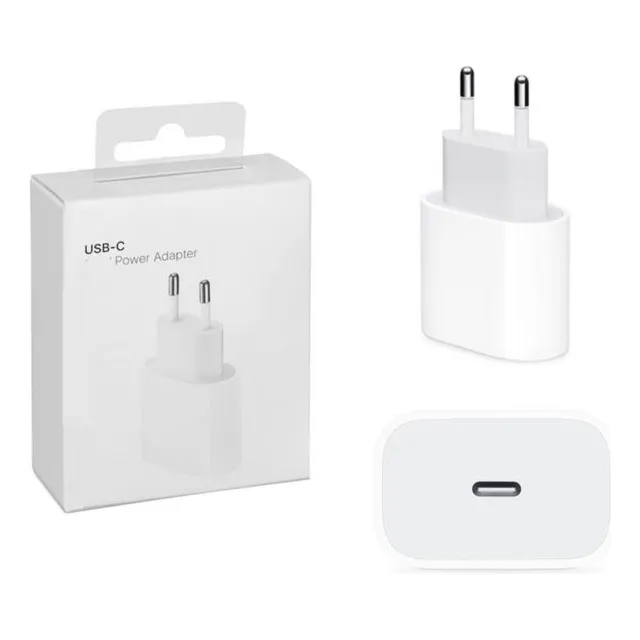 Cargador Para iPhone 14 13 12 11 Usb C Ficha Pd Carga Rápida