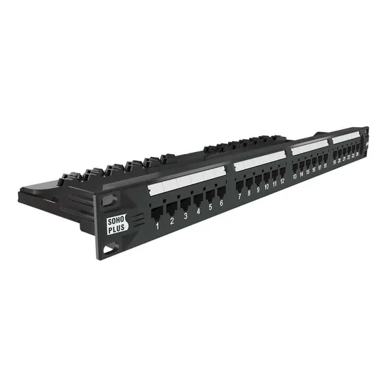 Patch Panel Sohoplus 24p Cat5e Furukawa T568a/b 24 Portas