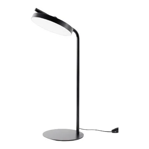 Lampara De Mesa Escritorio Led Integrado Negro Rio Manfroni