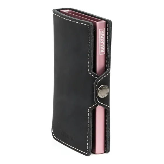 Billetera Anti Clonación Baleine - Tarjetero Con Bloque Rfid Color Dark Pink | Cuotas sin interés