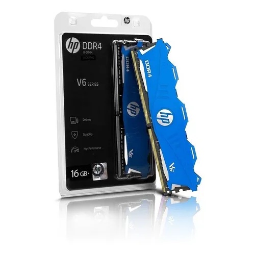 Memoria RAM gamer color azul 16GB 1 HP 7EH65AA