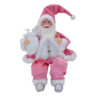 Decoraciones De Árbol De Santa Claus Decoración Rosado Decoraciones De Árbol De Santa Claus Decoración Rosado