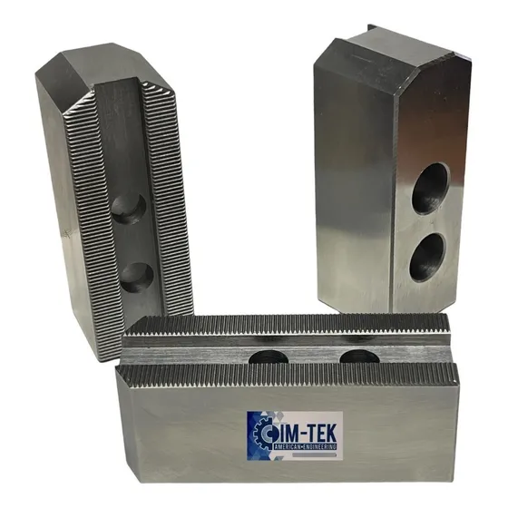 Juego 3 Mordazas Blandas Plato De Torno Cnc Vhc-10 