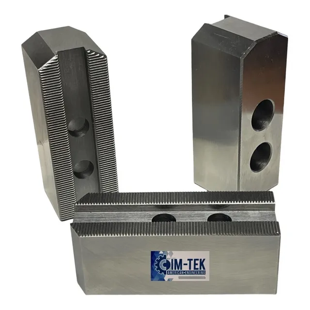 Juego 3 Mordazas Blandas Plato De Torno Cnc Vhc-8