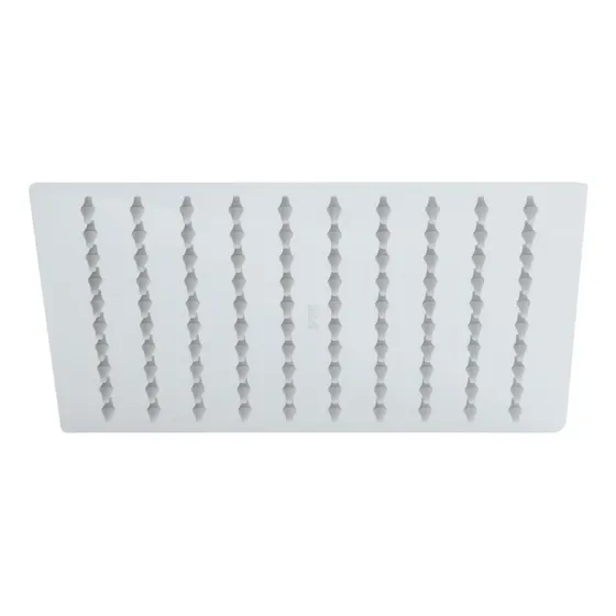 Regadera Cromo 8'' Plato Cuadrado Delgado Sin Brazo 45779 