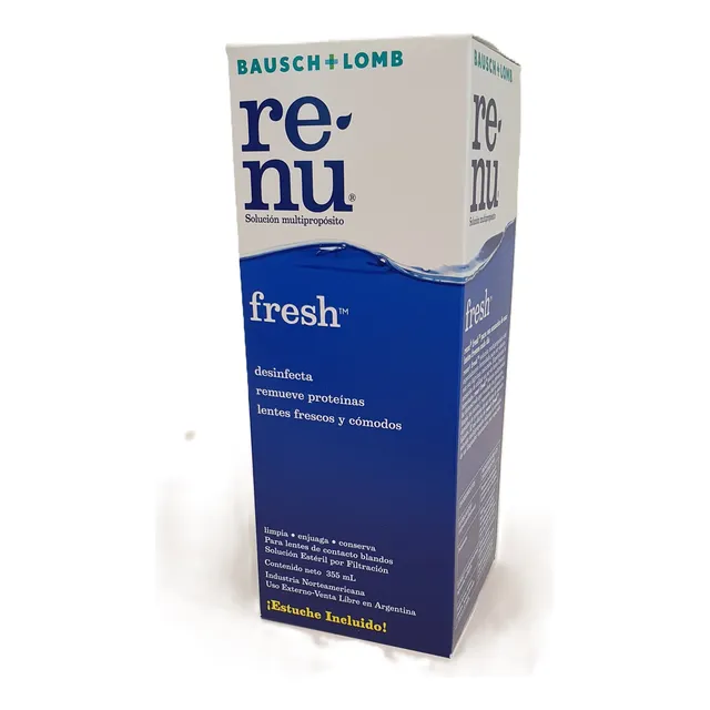 Renu Fresh Solución Lentes De Contacto Multipropósito 355ml