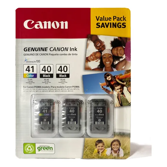 Cartucho De Tinta Canon Original Pg-40 Pg-41 Pixma