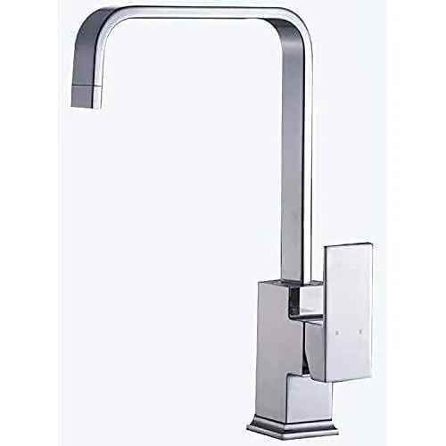Grifo Cuadrado Para Fregadero Mezclador Agua Fria Caliente 7
