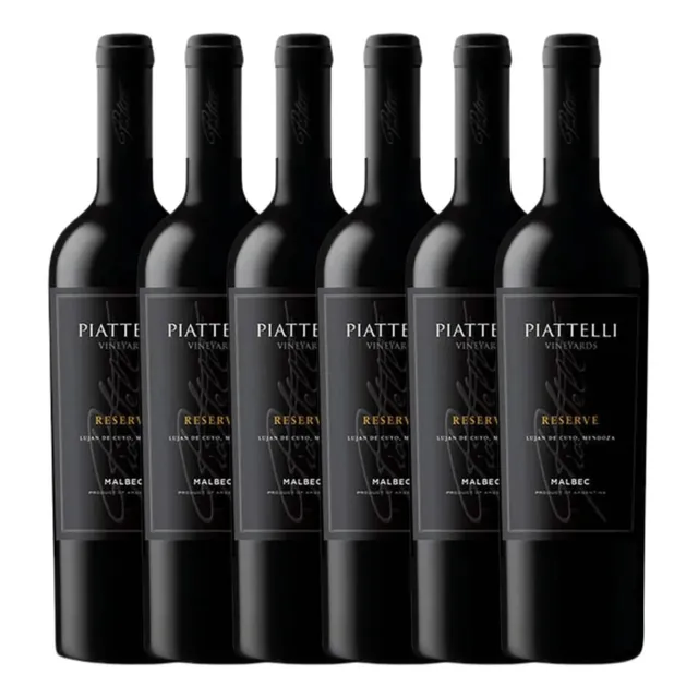 Vino Piattelli Reserva Malbec Lujan De Cuyo Caja X6 Gobar®