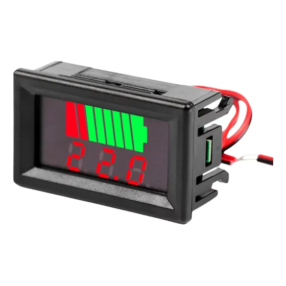 Indicador Nivel Carga Batería Carro Voltimetro 12v 24v 48v