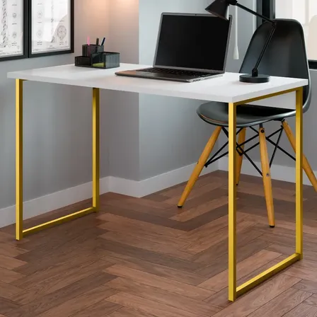 Escrivaninha Mesa Industrial 120cm Estudo Notbook Aparador