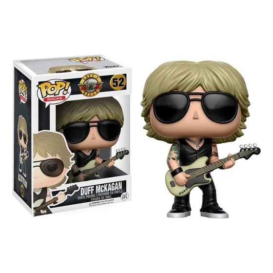 Figura Tipo Funko Pop Guns N' Roses - Duff Mckagan