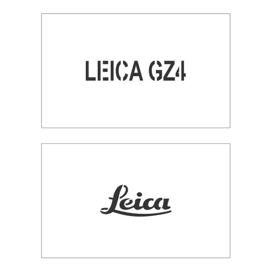 2 Stencil  Personalizado Leica