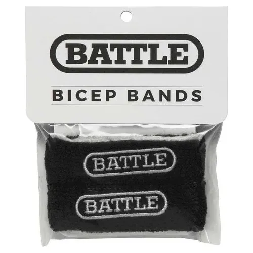 Banda Tela Absorbente Battle Bicep Color Negro