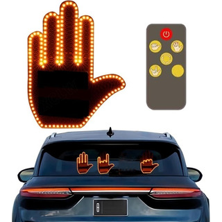 Paraluz De Dedo Del Coche Con Control Remoto, Con 4 Gestos Paraluz De Dedo Del Coche Con Control Remoto, Con 4 Gestos