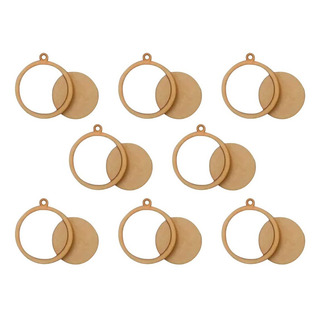 Mini Bastidores Circulo Ideal P/bordado 5.5*5 Cm (25 Piezas) Mini Bastidores Circulo Ideal P/bordado 5.5*5 Cm (25 Piezas)