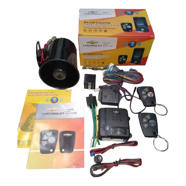Alarma Universal Para Aveo, Optra, Silverado Tipo Chevystar.