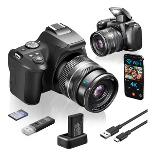 Cámara Digital Oiexi 4k 64mp Wifi 10x Zoom Óptico Con 64 Gb Cámara Digital Oiexi 4k 64mp Wifi 10x Zoom Óptico Con 64 Gb