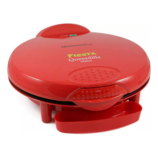 Quesadillera Elite Gourmet Eqd-118 6 Rebanadas Color Rojo Quesadillera Elite Gourmet Eqd-118 6 Rebanadas Color Rojo