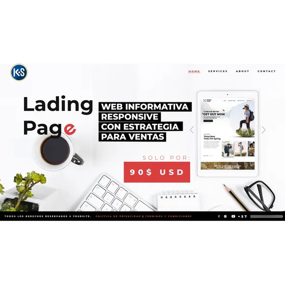 Paginas Web Tiendas Online Landing Page Diseño Web