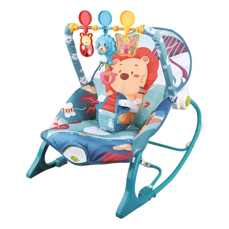 Maxi Baby Cadeira De Descanso E Balanço Bebê Musical Fun Time Felix Leão