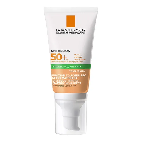 Protector Solar Anti Brillo Anthelios Gel Toque Seco Color