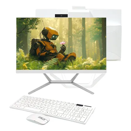 Computador All In One I5 8gb Ram Ssd 240gb Tela 21.5 Full Hd