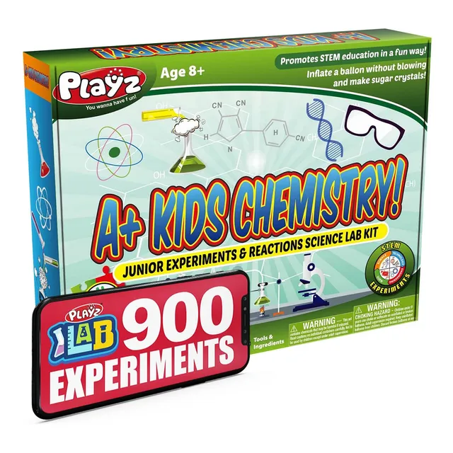 Kit De Laboratorio De Química Para Niños Más De 32 Experimen