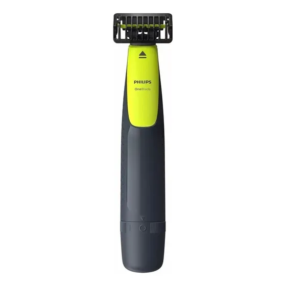 Rasuradora Philips OneBlade QP2510 verde lima y gris marengo 120V