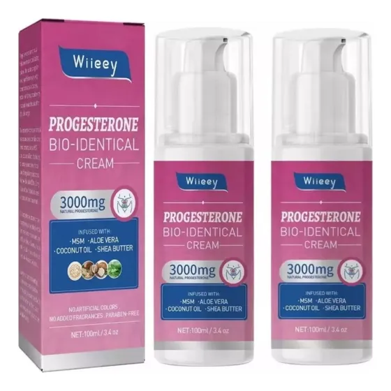 2 Cremes De Progesterona, Adequados Para Equilibrar Mulheres